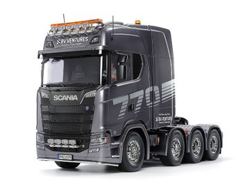 TAMIYA 56376 1/14 R/C Scania 770 S 8x4/4 (Gun Metal Edition)