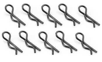 Carson 500908062 Kaross sprintar 27mm 10-pack svarta Medium Curved-