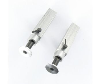 Carson 907375, 1/14 Alum. Trailer support legs (2) 73mm