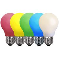 LED lampa normal 0,8W E27 Blå