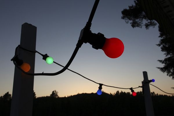 Julgransbelysning B22 utomhus