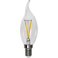 Kron böjd topp Filament LED 1,5W 150lm E14