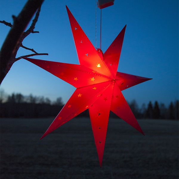 Julstjärna Alice Röd 60cm