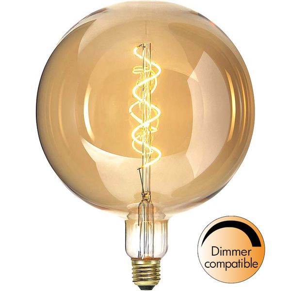 Dimbar Dekorationslampa Ø200 Industrial Vintage LED 2,8W 130lm E27