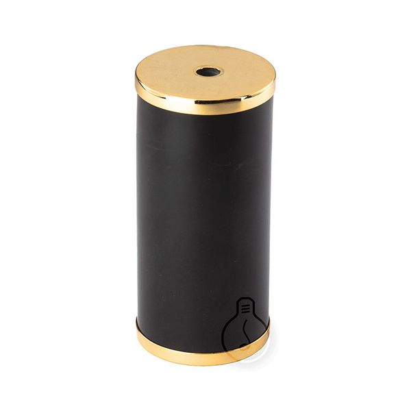 Lamphållare Marmor E27 6 Färger - Svart/Guld