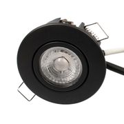 Scan Products LED Downlight Luna LP 3000K 230V 6,2W Matt Svart