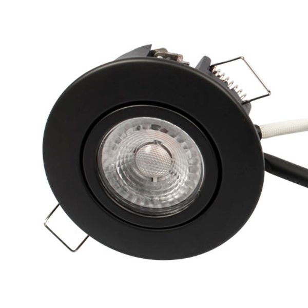 Scan Products LED Downlight Luna LP 3000K 230V 6,2W Matt Svart