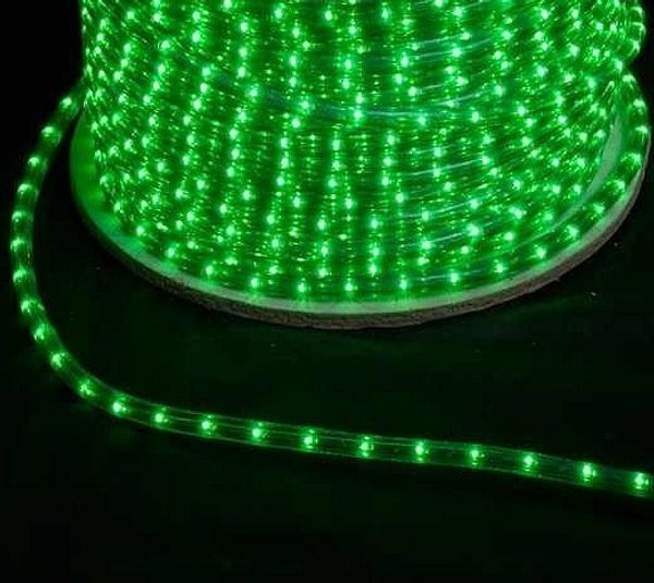 Ljusslang LED Grön