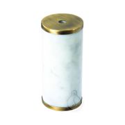 Lamphållare Marmor E27 6 Färger - Vit/Mässing