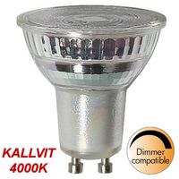 Dimbar Kallvit Par16 LED 5,2W 400lm GU10