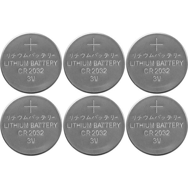 Batteri 6-Pack CR2032