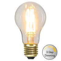 Dimbar Normallampa Soft Glow LED 6,5W 700lm E27 3-step dimming