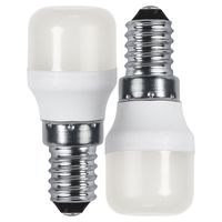 Päronlampa LED 1,5W 130lm E14 Opal Promo, 2-pack