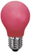 LED lampa normal 0,8W E27 Röd