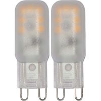 Stiftlampa LED 1,5W 138lm G9, 2-pack