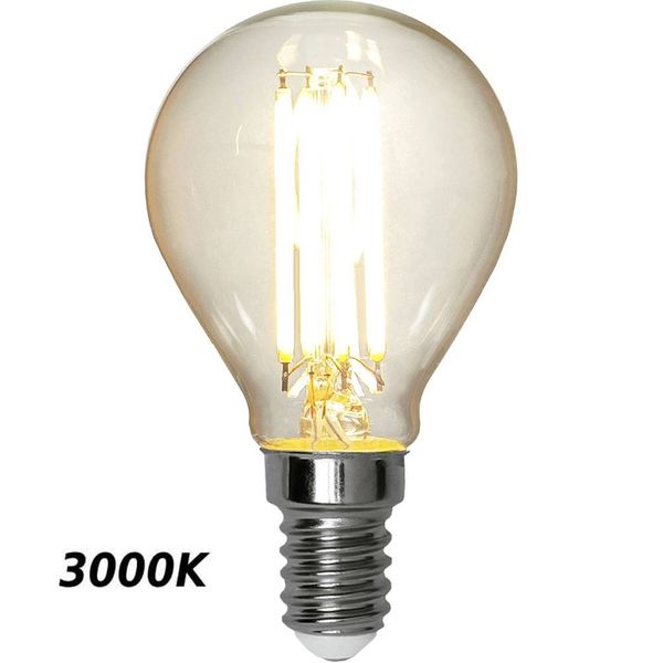 Klotlampa Filament LED 5,9W 806lm E14