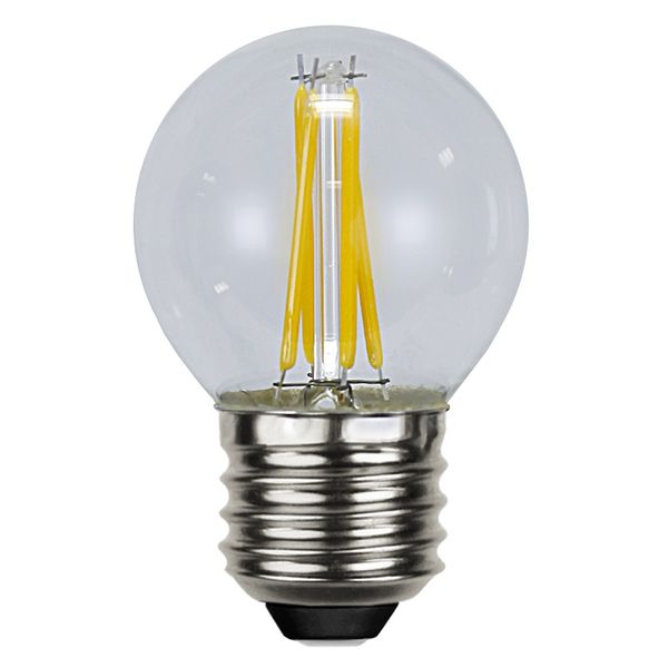 Dimbar Klotlampa Filament LED 4,2W 420lm E27