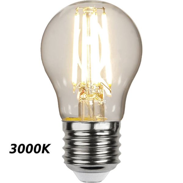 Klotlampa Filament LED 5,9W 806lm E27