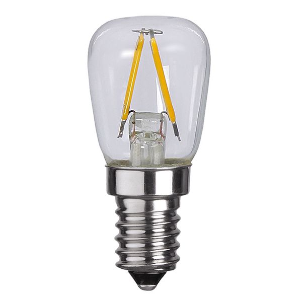 Päronlampa Filament LED 1,3W E14, 2-pack
