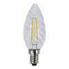 Kronljuslampa Vriden Filament LED 2,0W E14