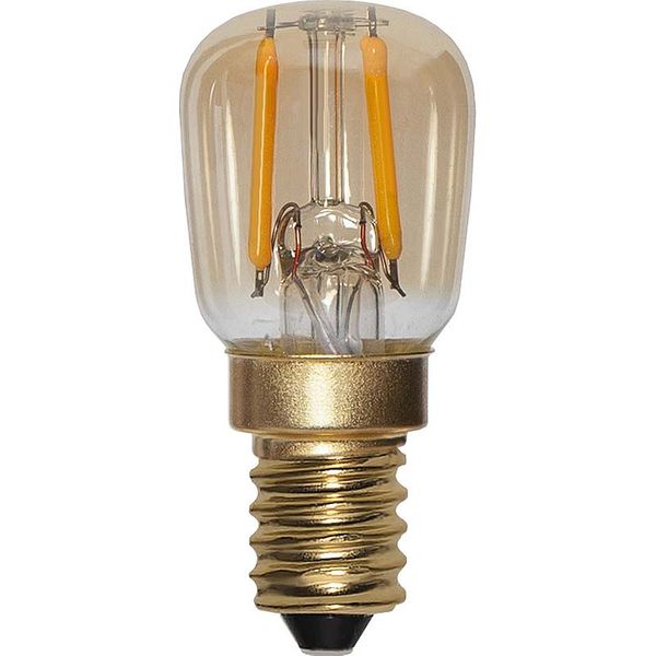 Päronlampa Soft Glow Amber LED 0,5W 30lm E14