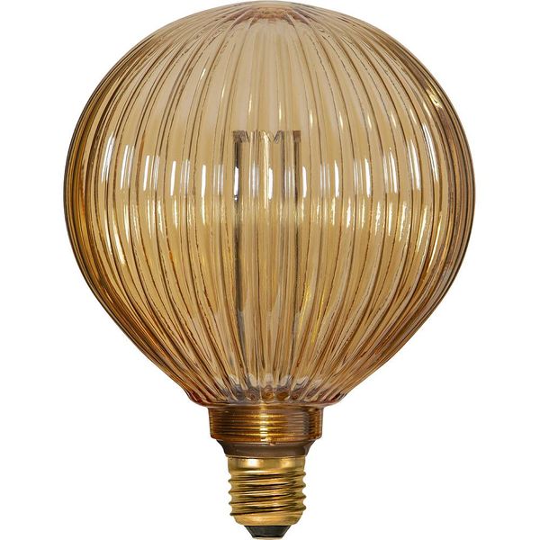 Globlampa Ø125 New Generation Stripe LED 1,0W 50lm E27 Amber
