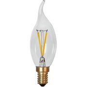 LED Lampa Kronljus med böjd topp Soft Glow 0,5W E14