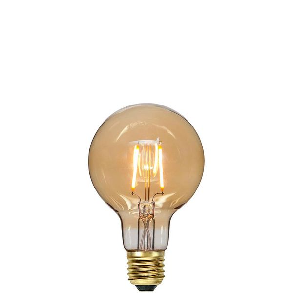 Globlampa Ø80 Soft Glow Amber LED 0,75W 80lm E27