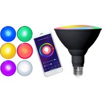 Köp Smart Hem Spotlight Par 38 LED RGB+W IP65 9W E27 Online