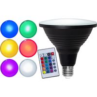 LED Lampa Spotlight Par 38 LED RGBW 15,0W E27 Utomhus