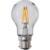 Normallampa Filament LED 2,4W 240lm B22 Polykarbonat