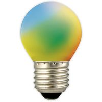 LED Lampa Klot 1W E27 Färgade