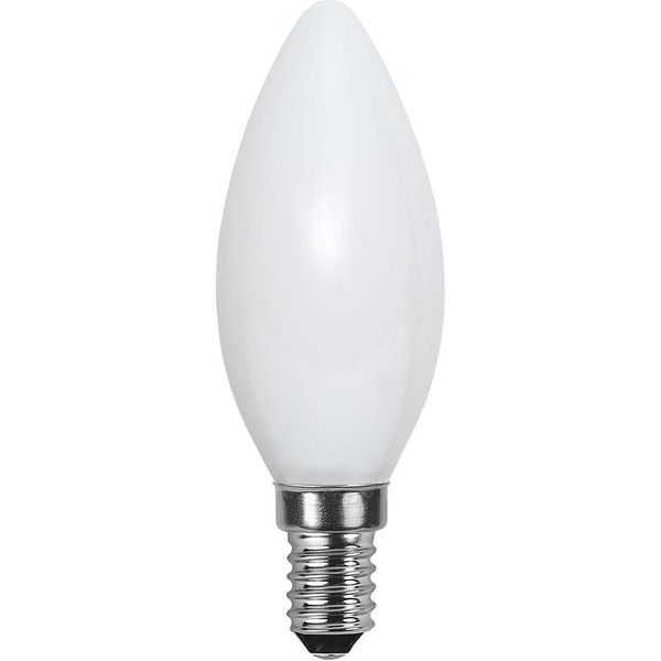 Dimbar Kronljuslampa Filament Opal LED 5,0W 450lm E14