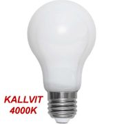 Kallvit Normallampa Filament Opal LED 4,7W 470lm E27