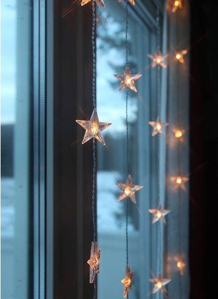 Ljusgardin Star Curtain LED 120cm