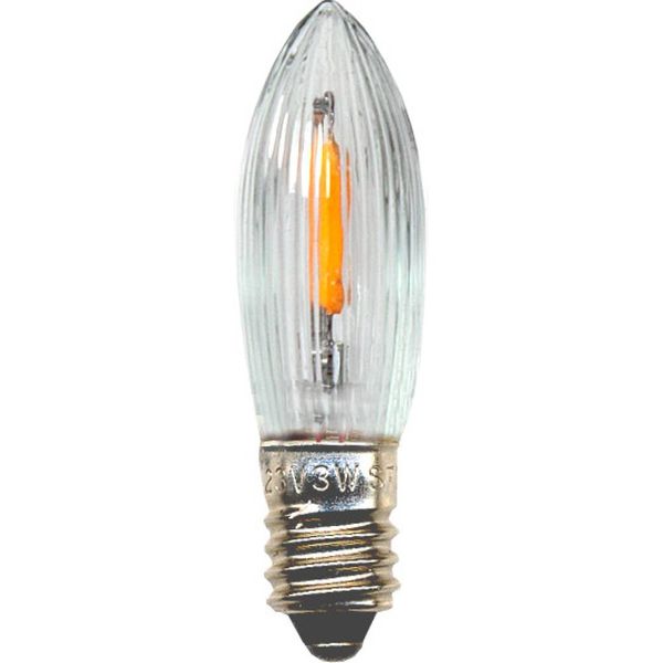 Topplampa LED Filament E10 3-pack