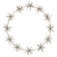 Siluett Flower Snowflake Ring | Star Trading Återförsäljare