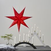 Julstjärna Decorus Silver 63cm