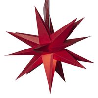 Julstjärna December Röd 35cm | Star Trading Återförsäljare