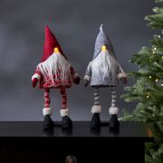 Juldekoration Joylight Tomte Stående Röd | Star Trading