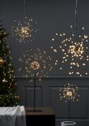 Juldekoration fyrverkeri med belysning. 3 m sladd med transformator medföljer.  Star Trading Art.nr: 710-01