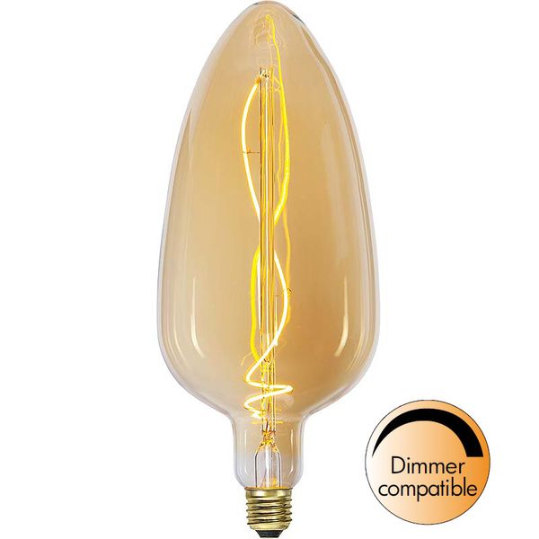 Dimbar Dekorationslampa Ø125 Industrial Vintage LED 3,3W 170lm E27