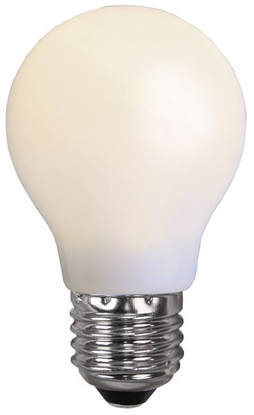 LED lampa normal 0,8W E27 Opalvit