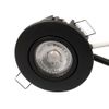 Scan Products LED Downlight Luna LP 4000K 230V 6,2W Matt Svart