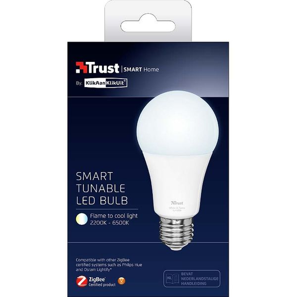 Trust ZigBee Normallampa LED 9W 806lm E27 2200ºK-6500ºK