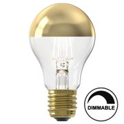 Dimbar Toppförspeglad Normal Guld LED 4,0W 180lm E27