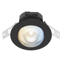 Smart Hem LED Downlight Ställbar färgtemperatur CCT Svart