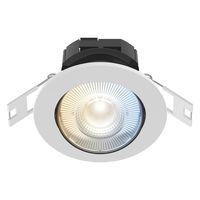 Smart Hem LED Downlight Ställbar färgtemperatur CCT Vit