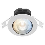 Smart Hem LED Downlight Ställbar färgtemp Vit, 3-pack