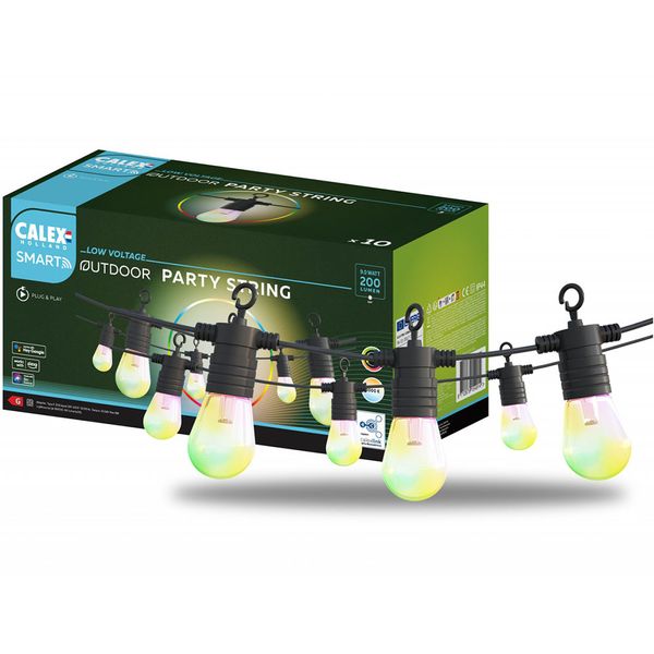 Smart Ljusslinga 3000K + RGB 24V 10m | Calex återförsäljare